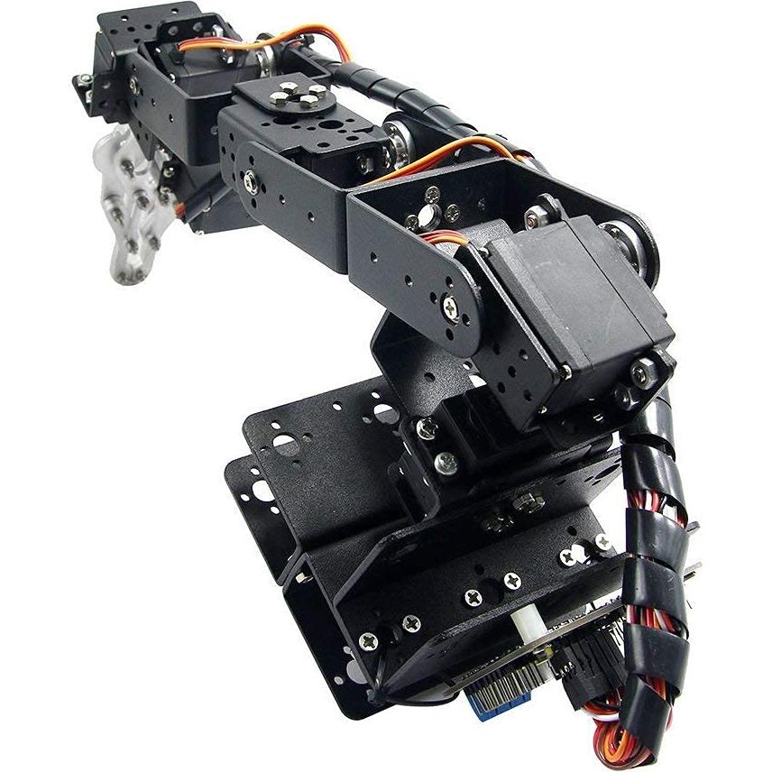 Kit Brazo Robótico Aluminio diymore ROT3U 6DOF con Servos