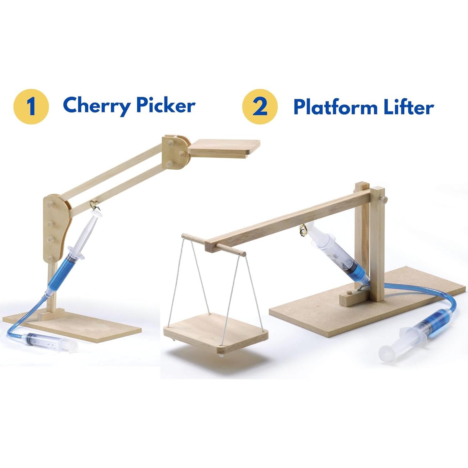 Kit STEM Hidráulica 4-en-1 Pathfinders - Juguete Educativo 8+