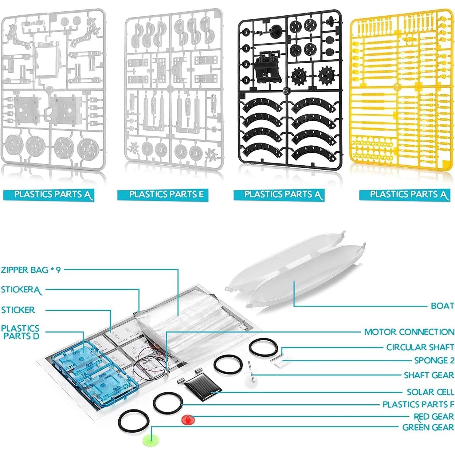Kit Robot Solar Educativo Kidwill 13 en 1 para Niños
