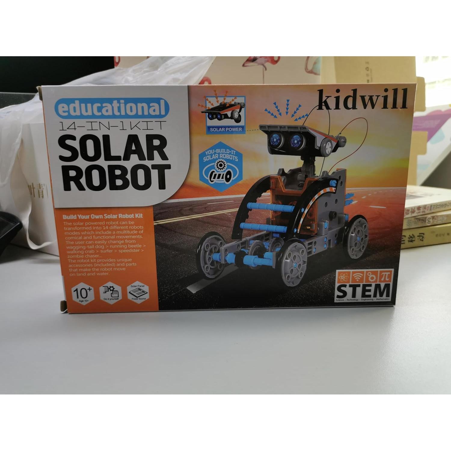 Kit Robot Solar Educativo Kidwill 13 en 1 para Niños