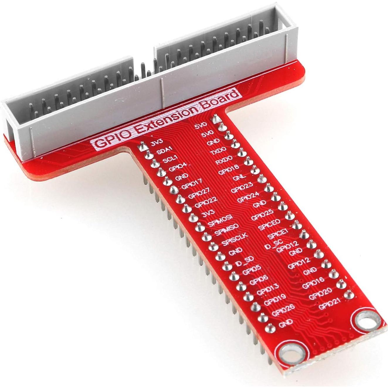 Placa de expansión GPIO DGZZI + cable plano 40 pines 21cm