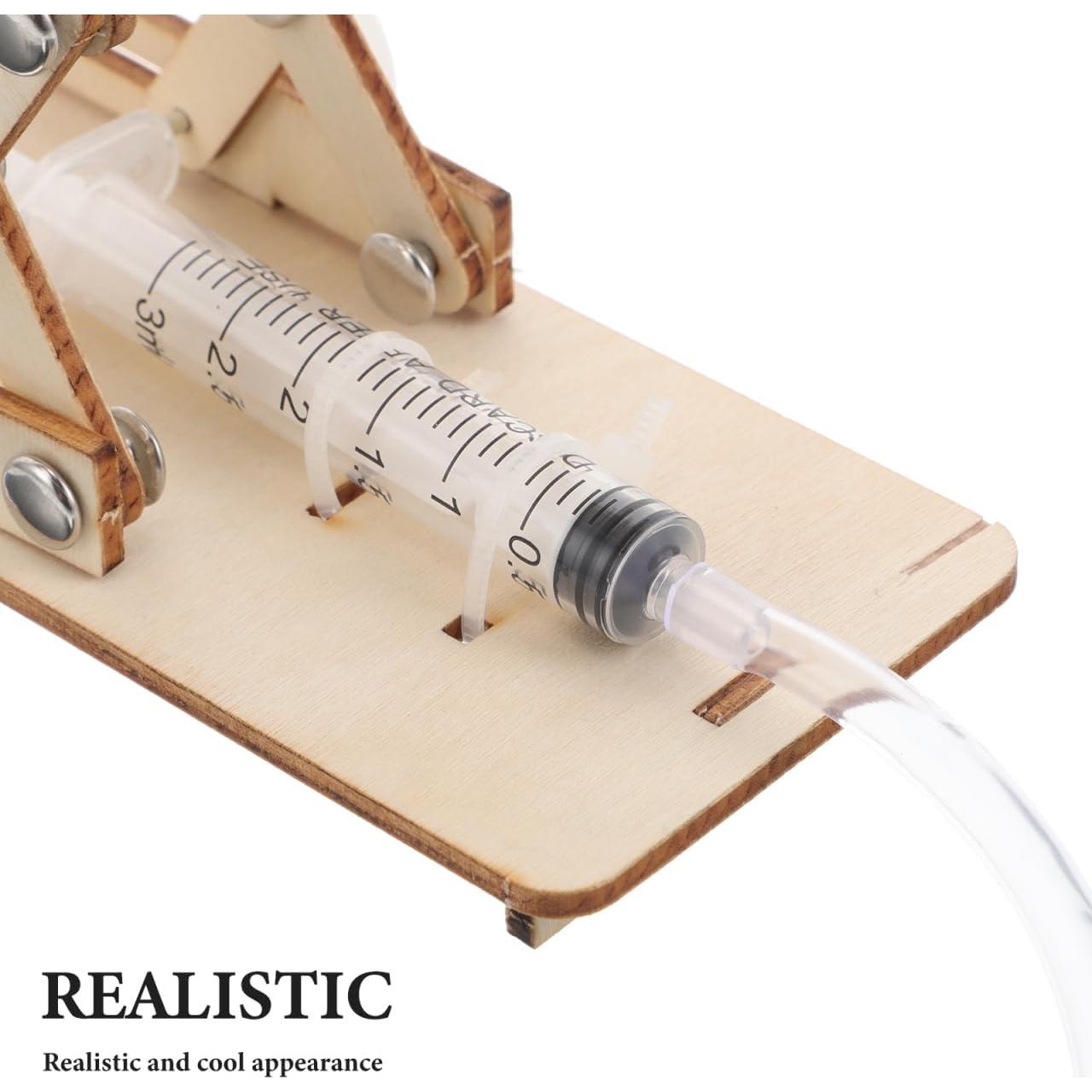 Juguete Científico Toyvian Elevador Hidráulico Madera 22x12cm