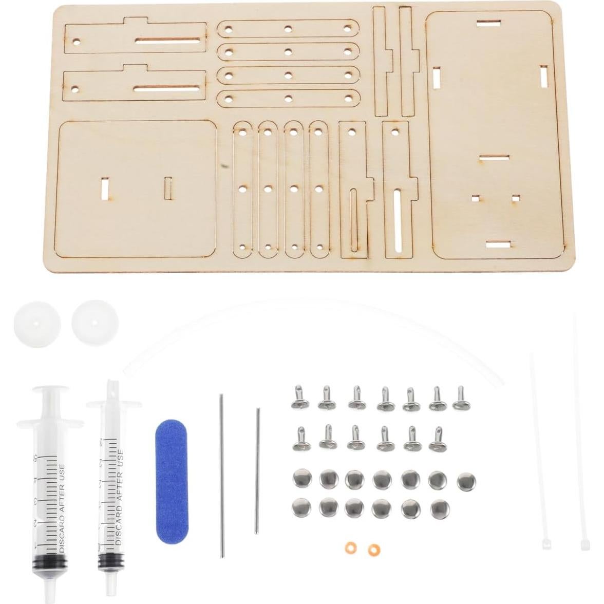 Juguete Científico Toyvian Elevador Hidráulico Madera 22x12cm