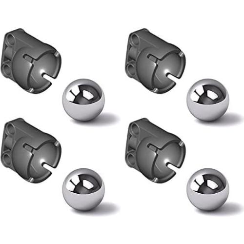 LME 3 Conjunto de Bola Pivotante y Rueda EV3 - 8 Piezas