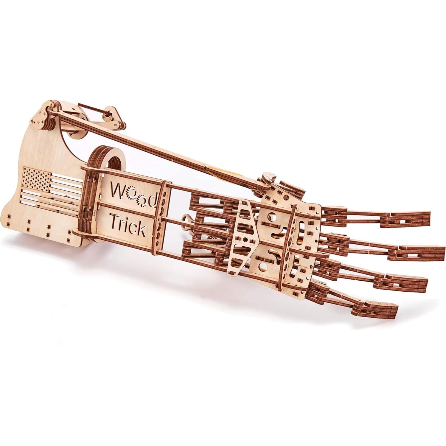Rompecabezas de Madera Wood Trick Mano Robótica 199 Piezas