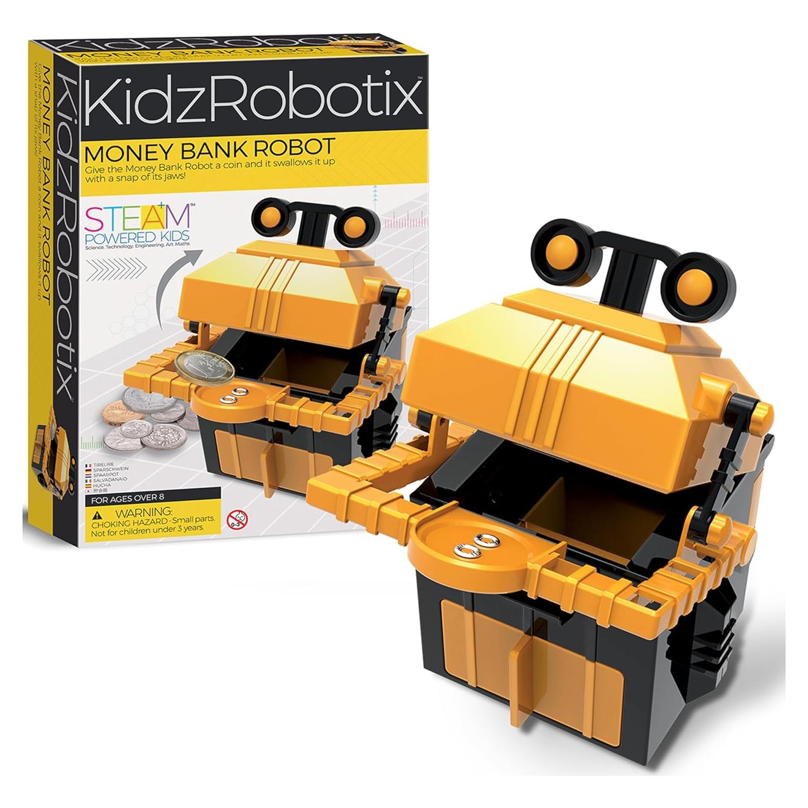KidzRobotix Alcancía Robot DIY 8+ Años - Aprendizaje STEM