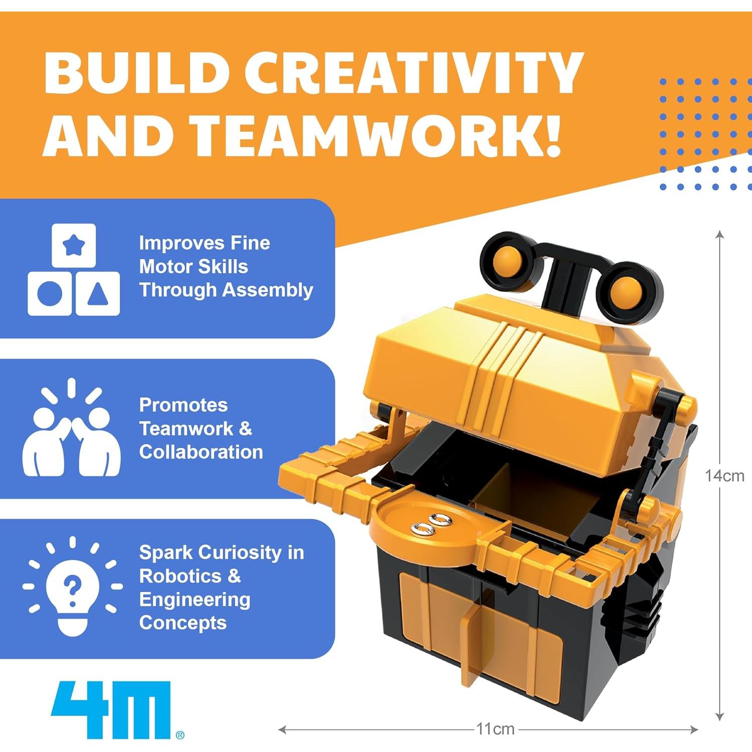 KidzRobotix Alcancía Robot DIY 8+ Años - Aprendizaje STEM