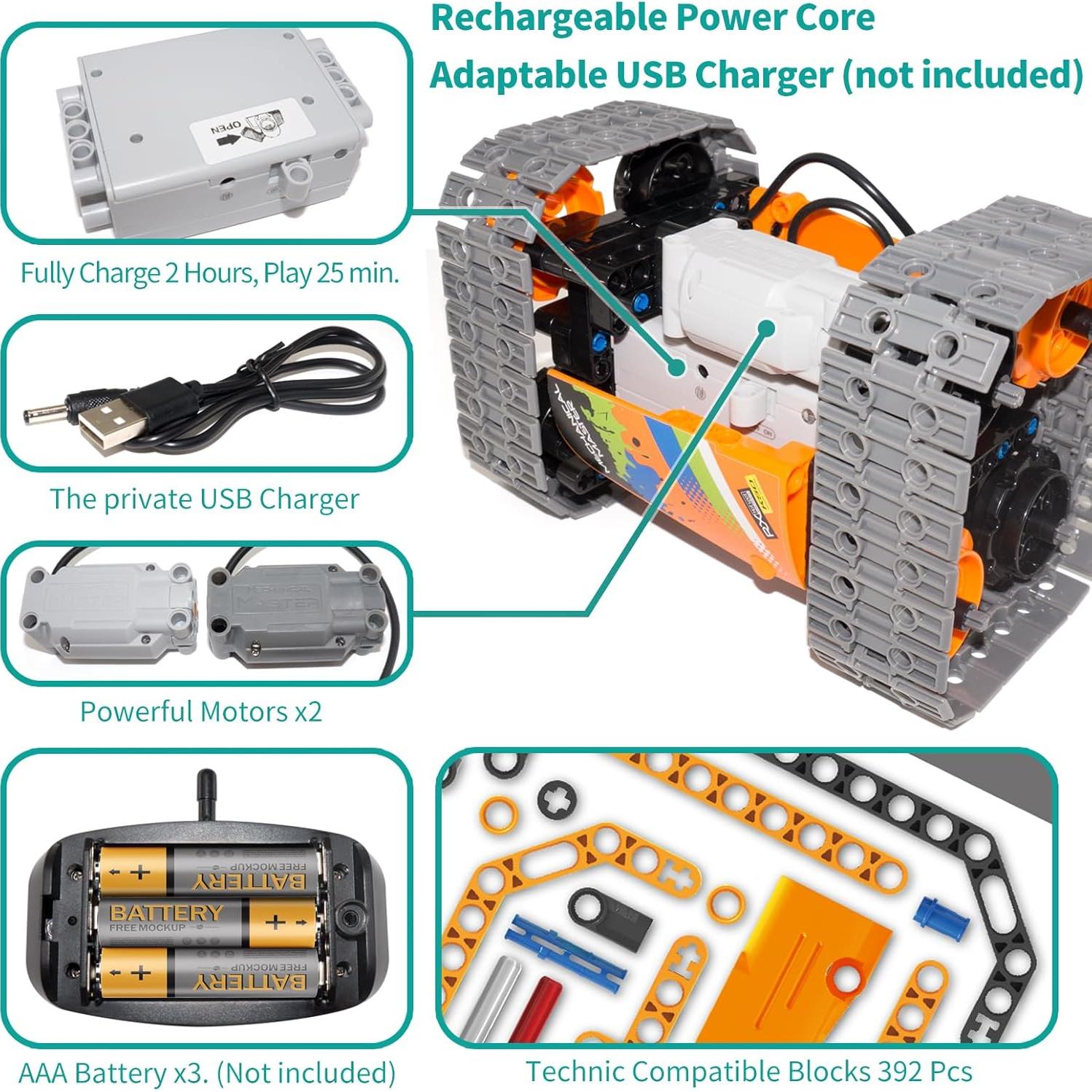 Kit de Construcción STEM Opmind 5 en 1 - 392 Piezas