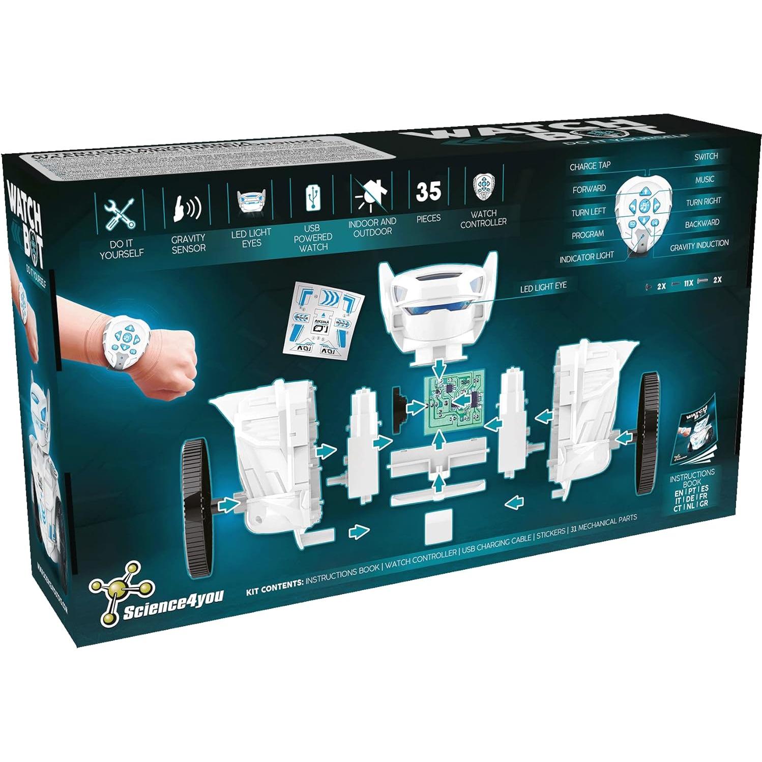 Kit de Robótica Science4you Reloj Bot para Niños 8+