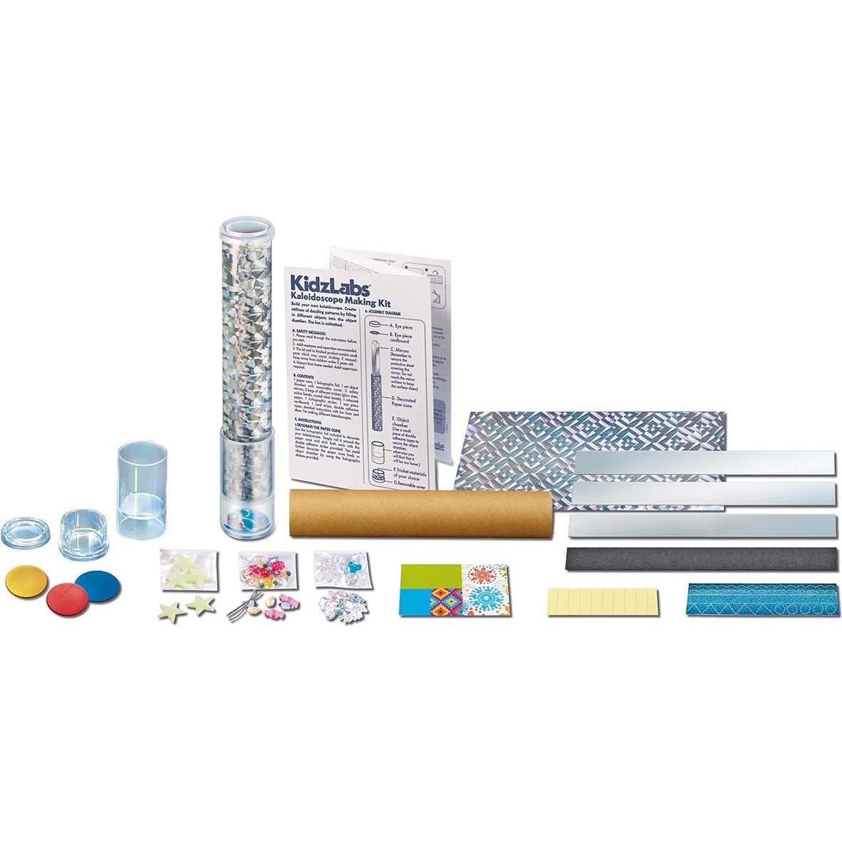 Kit de Kaleidoscopios 4M Kidzlabs - Juguete STEM 25,4 cm