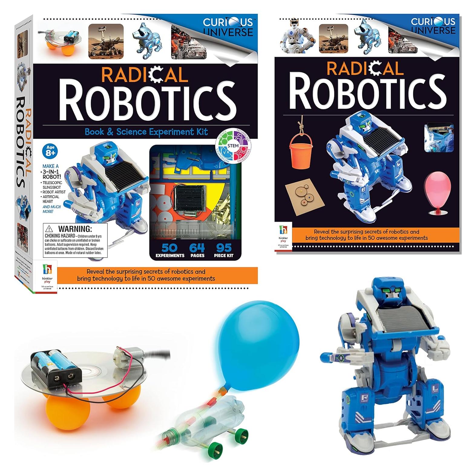 Kit de Ciencia Robótica Radical Universo Curioso - 95 Piezas