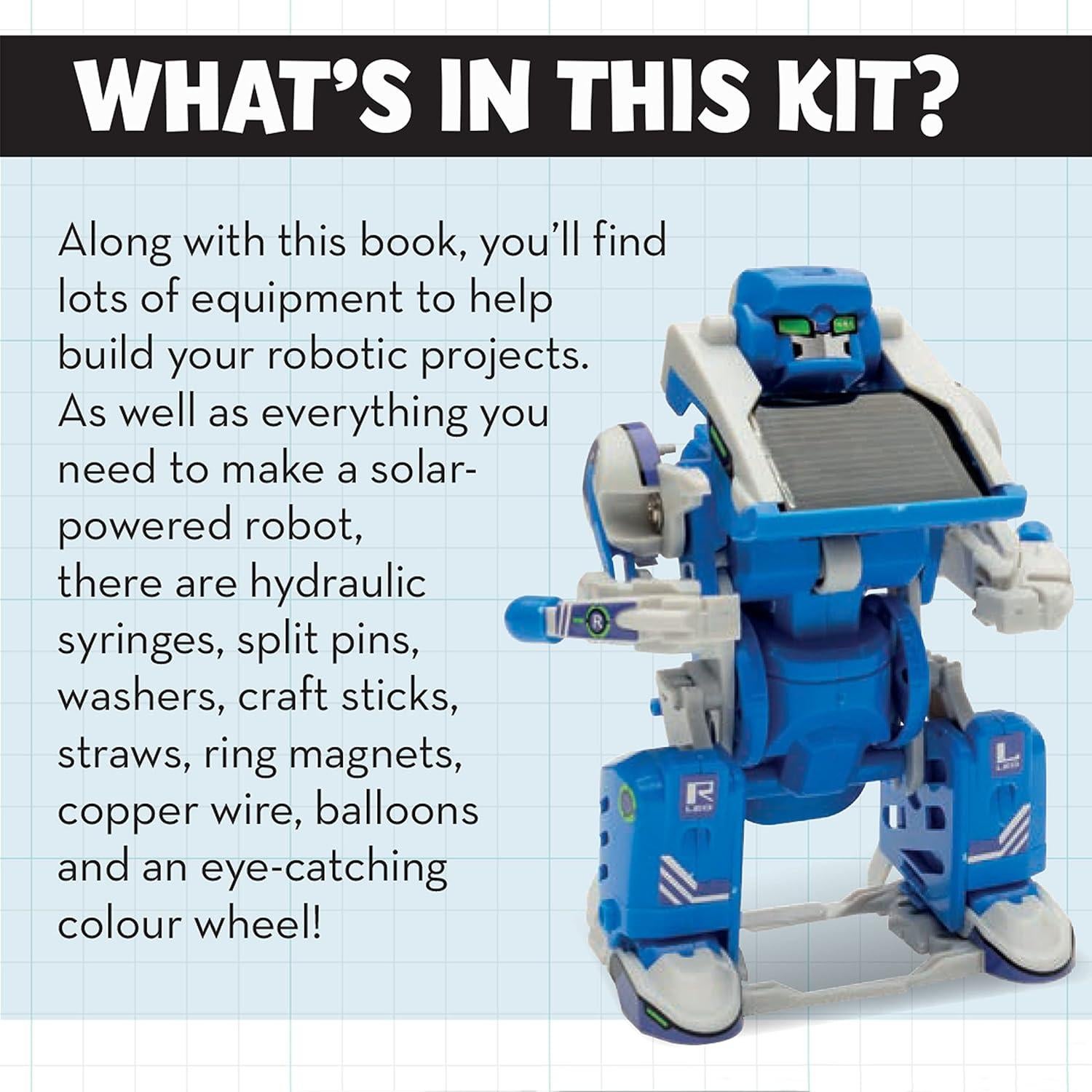 Kit de Ciencia Robótica Radical Universo Curioso - 95 Piezas