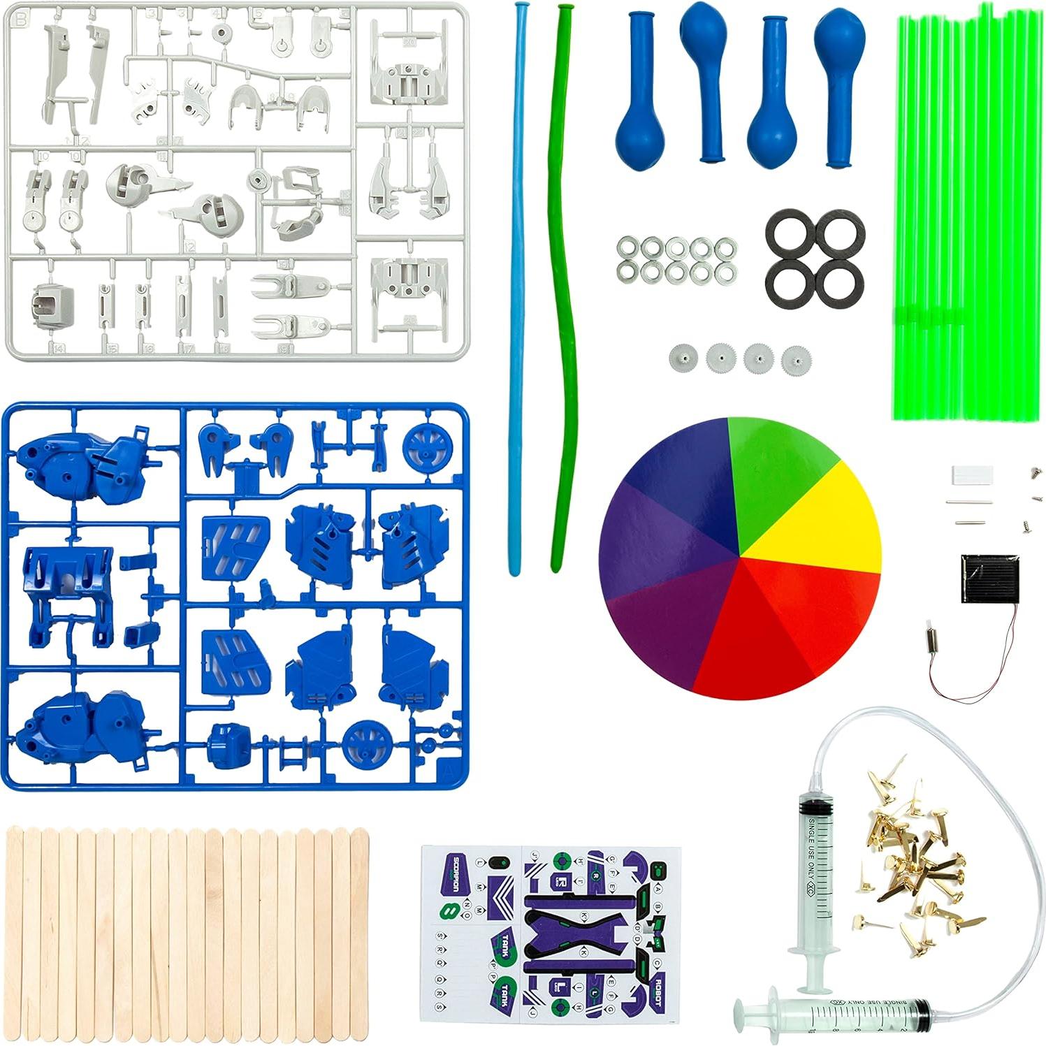 Kit de Ciencia Robótica Radical Universo Curioso - 95 Piezas