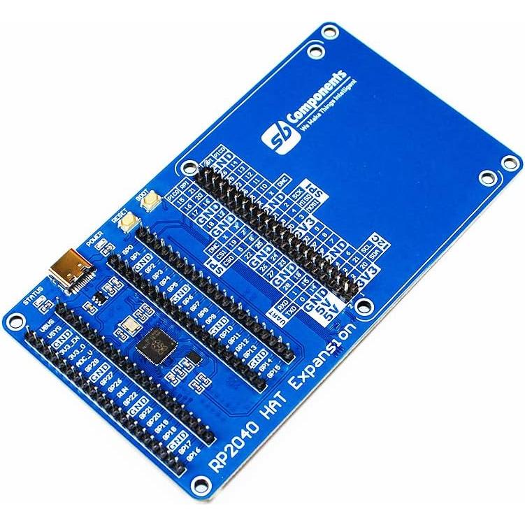 Placa de Expansión RP2040 para Raspberry Pi HAT y Pico HAT