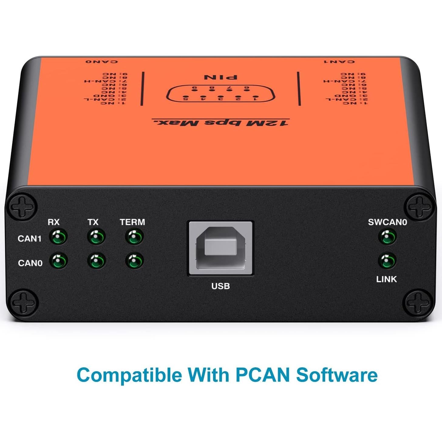 Convertidor USB a CANFD Doble Canal Pibiger USB2CANFD-X2