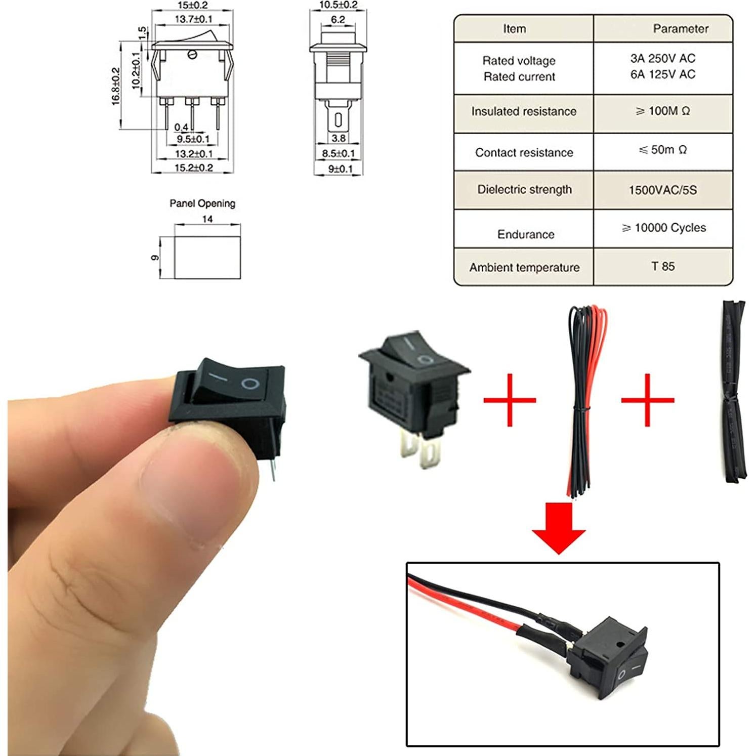 Kit de Motores de CC AOMAG 159pcs para Proyectos STEM