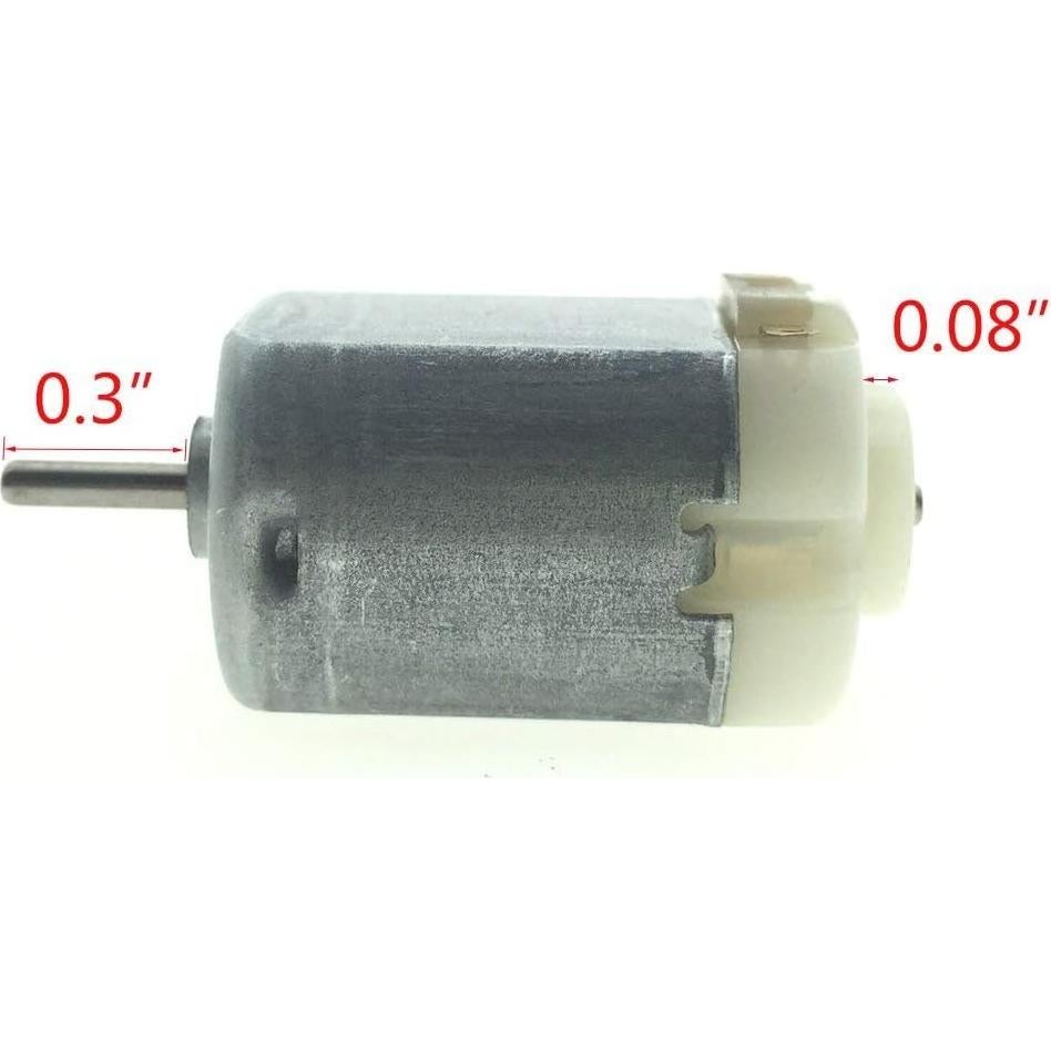 Motor Eléctrico Mini YXQ 6000RPM 3Pcs DC 3-12V Eje 2mm
