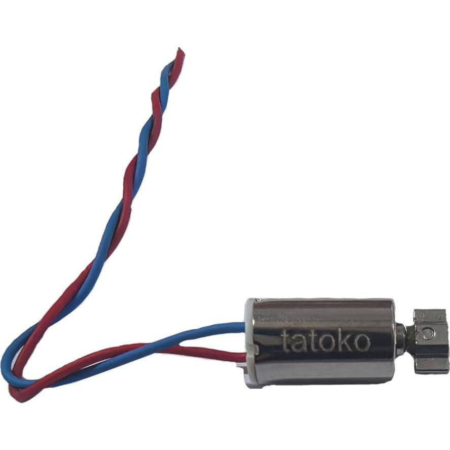 Motor de Vibración DC 3V Tatoko 10x6mm 12000RPM Paquete 10