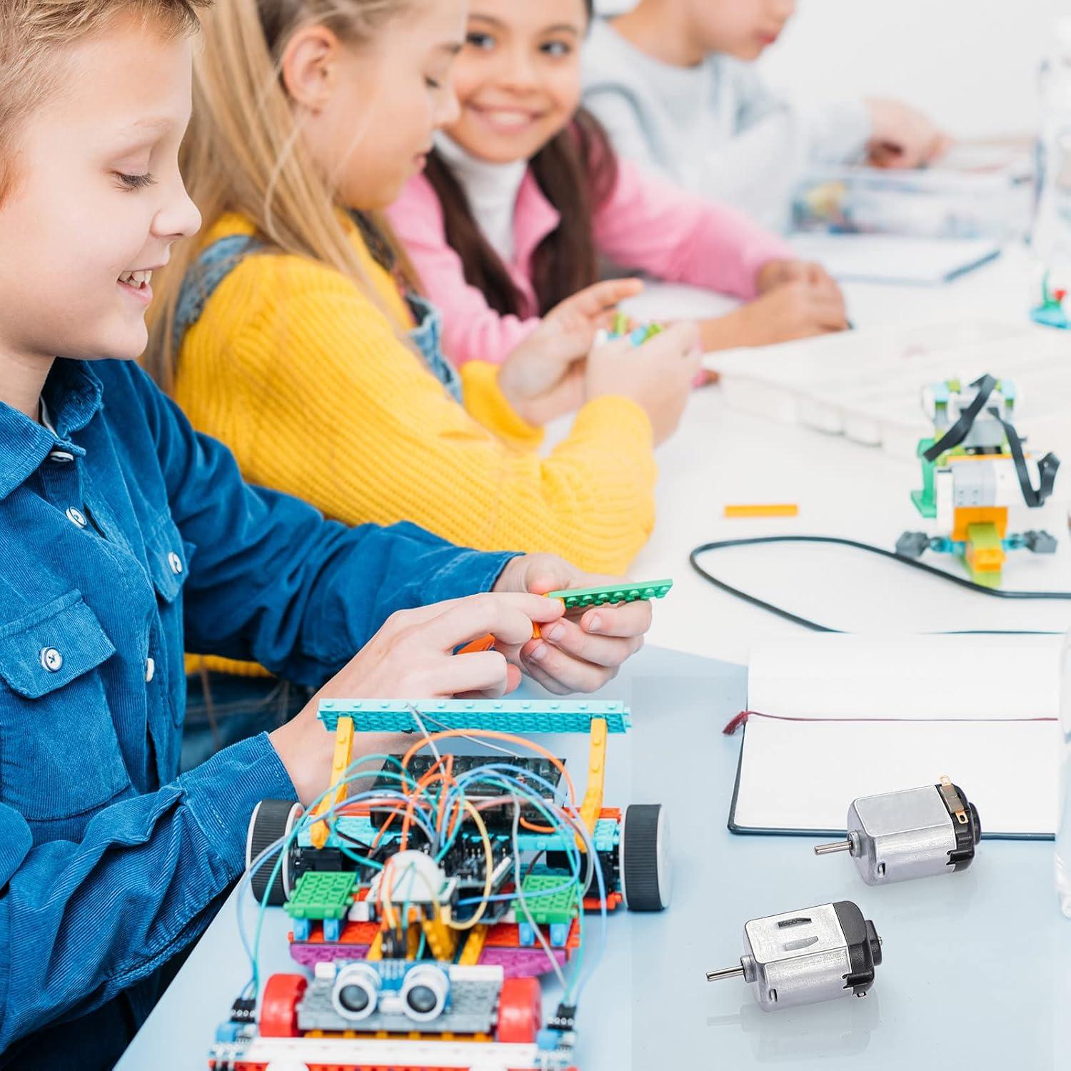 Paquete de 40 Motores DC Coume 1.5-3V 23000RPM para Juguetes