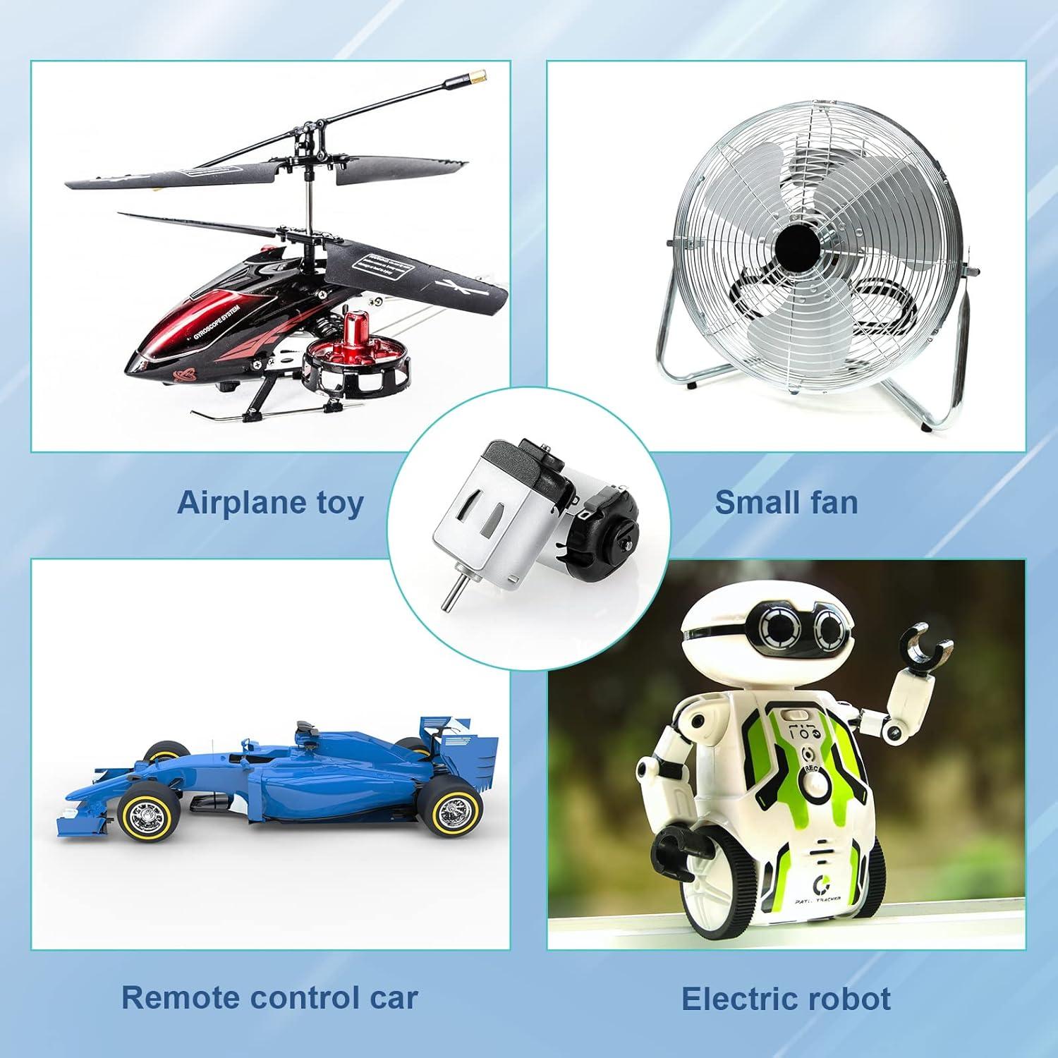 Paquete de 40 Motores DC Coume 1.5-3V 23000RPM para Juguetes