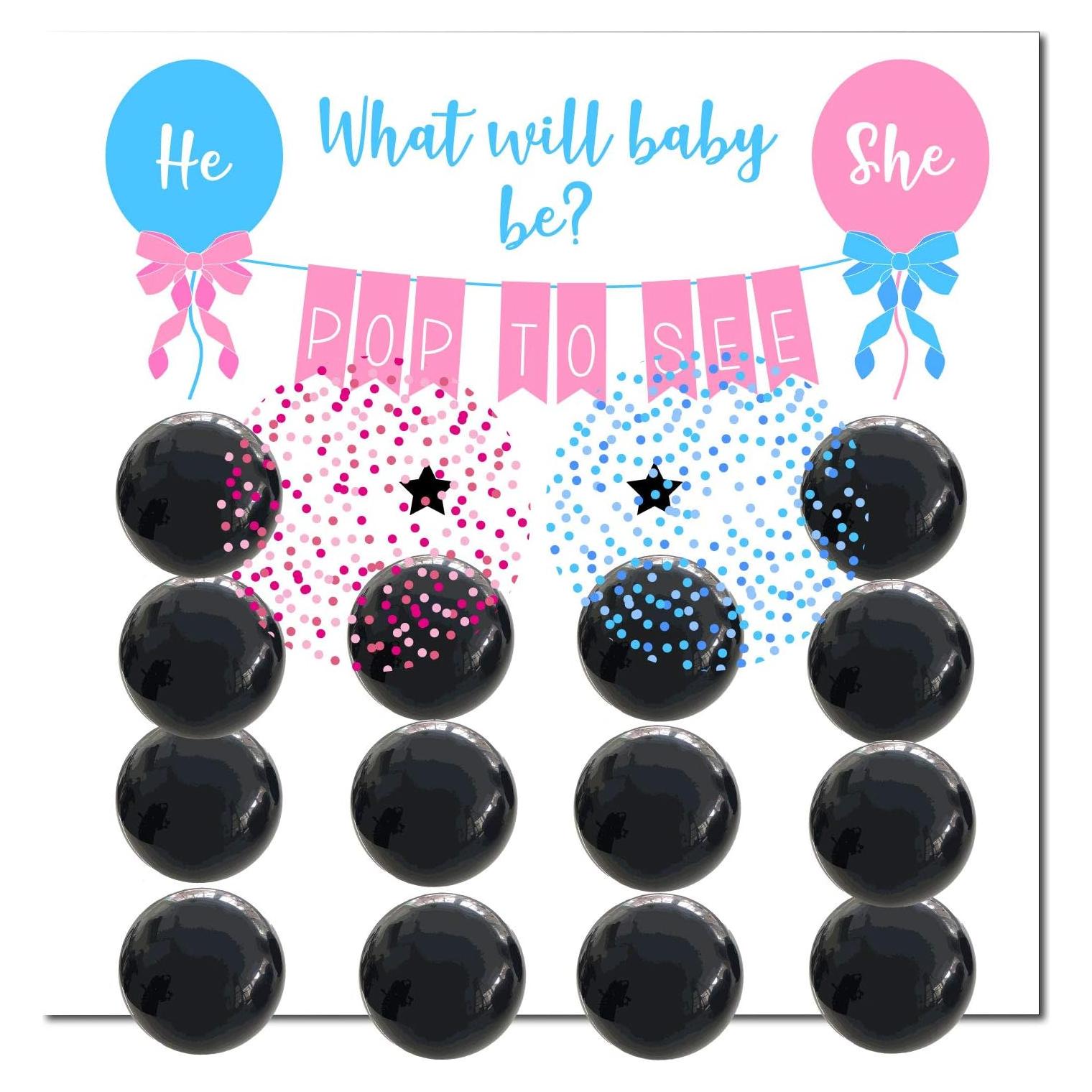 Juego de Revelación de Género Rool con Dardos y Globos