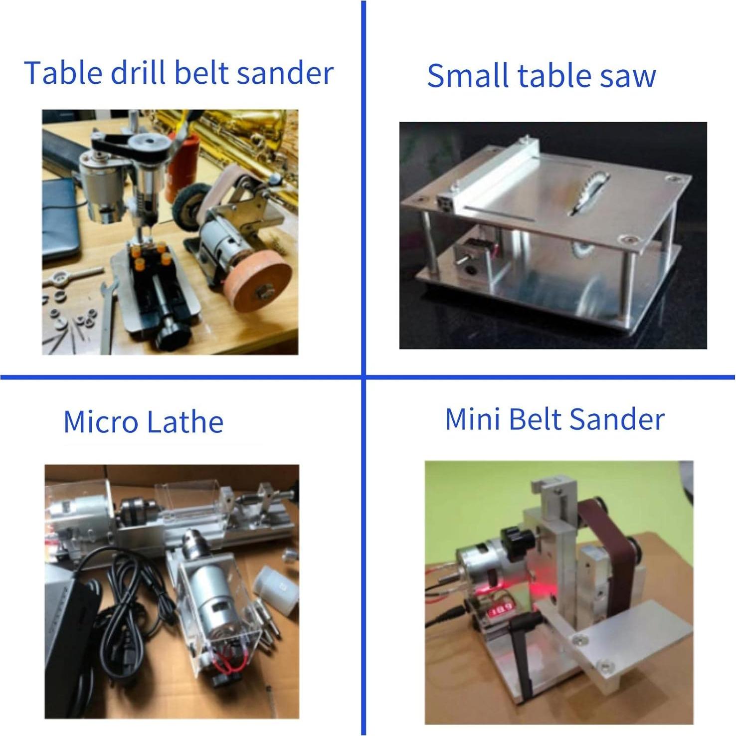 Motor 895 CONQUERALL 12V 6000RPM 24V 12000RPM Doble Eje