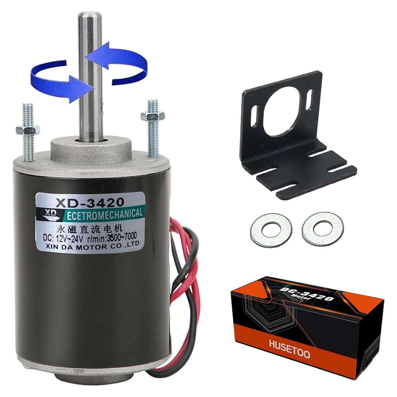Motor de CC 30W Honses 12V/24V Mini Generador DIY