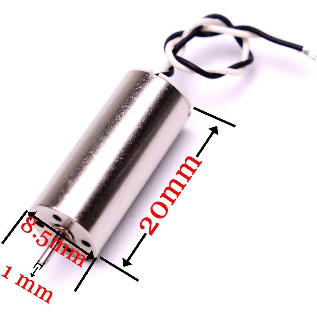 Motores sin núcleo YoungRC 8520 8.5x20mm + Hélices 75mm