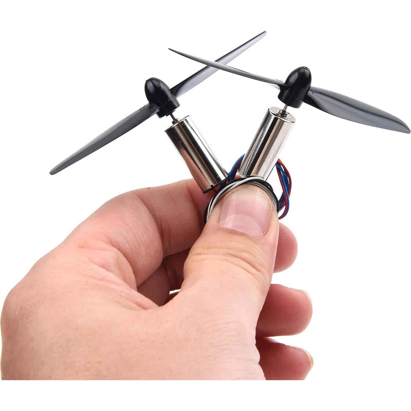 Motores sin núcleo YoungRC 8520 8.5x20mm + Hélices 75mm