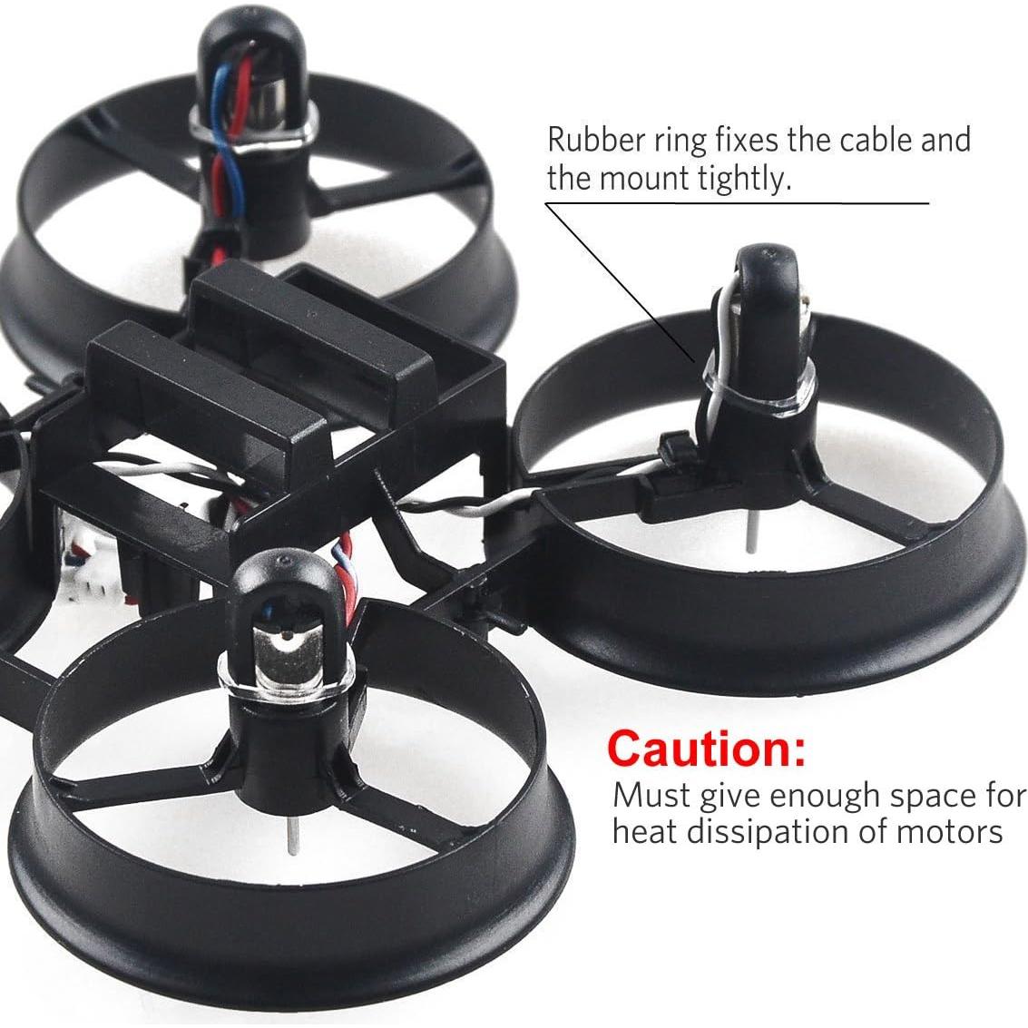 Crazepony 4pcs 6x15mm Motor (Speed: Insane) 19000KV for Blade Inductrix Tiny Whoop Micro JST 1.25 Plug