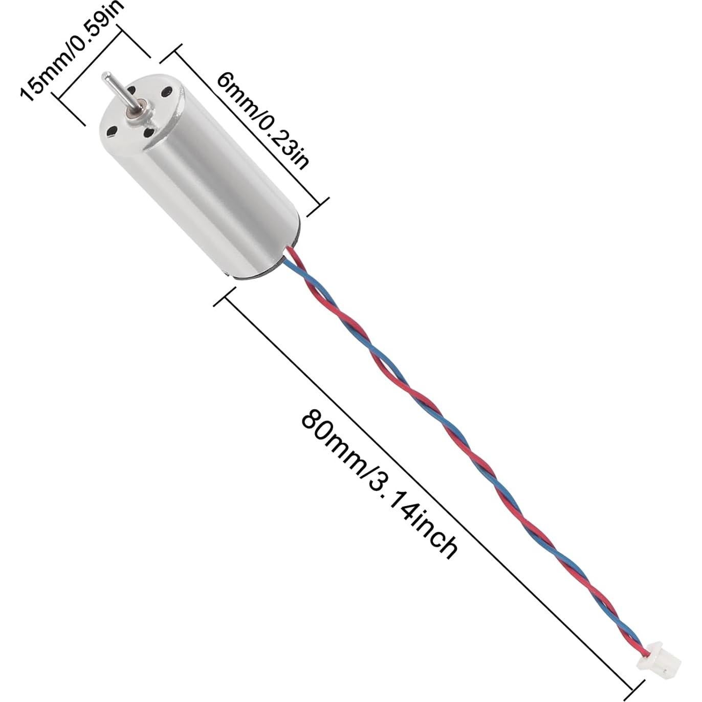 4 Motores Sin Núcleo 615 ALMOCN 15mm 19000KV para Drones