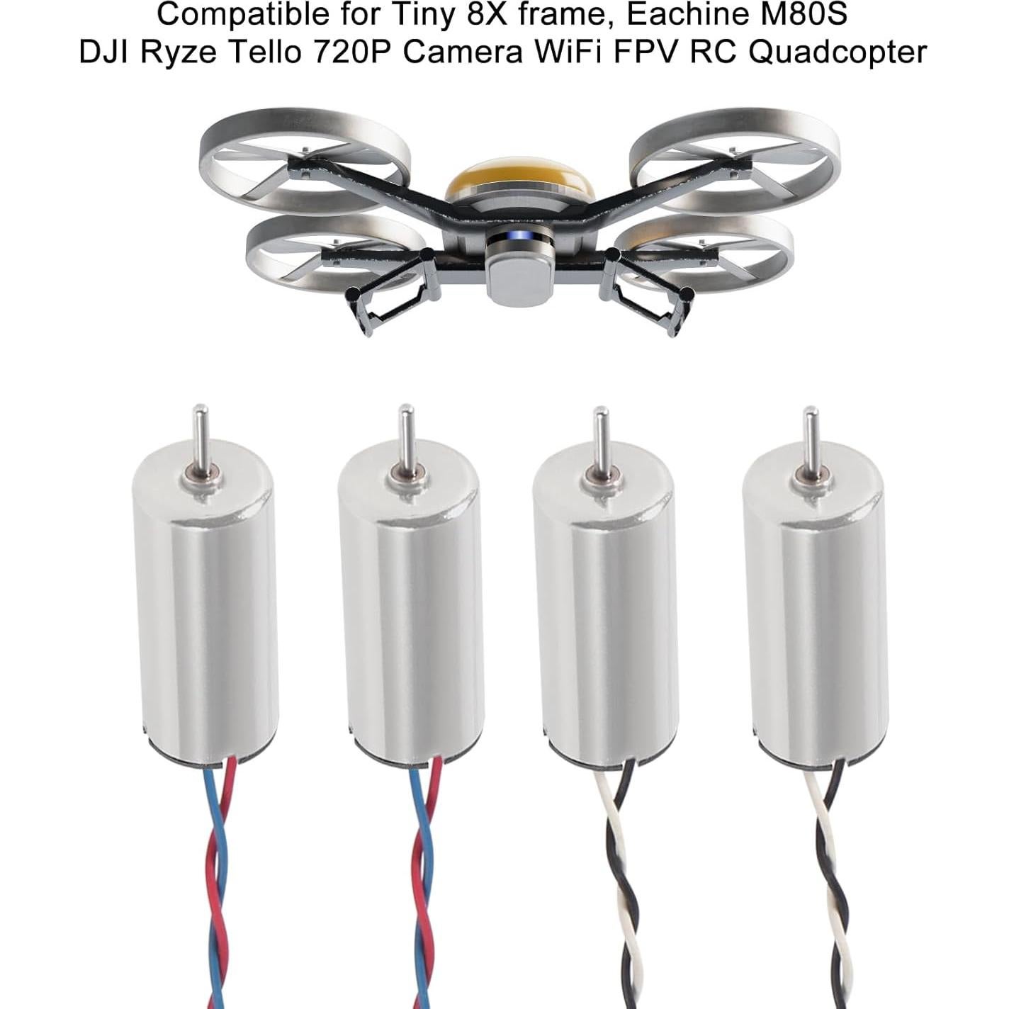 4 Motores Sin Núcleo 615 ALMOCN 15mm 19000KV para Drones