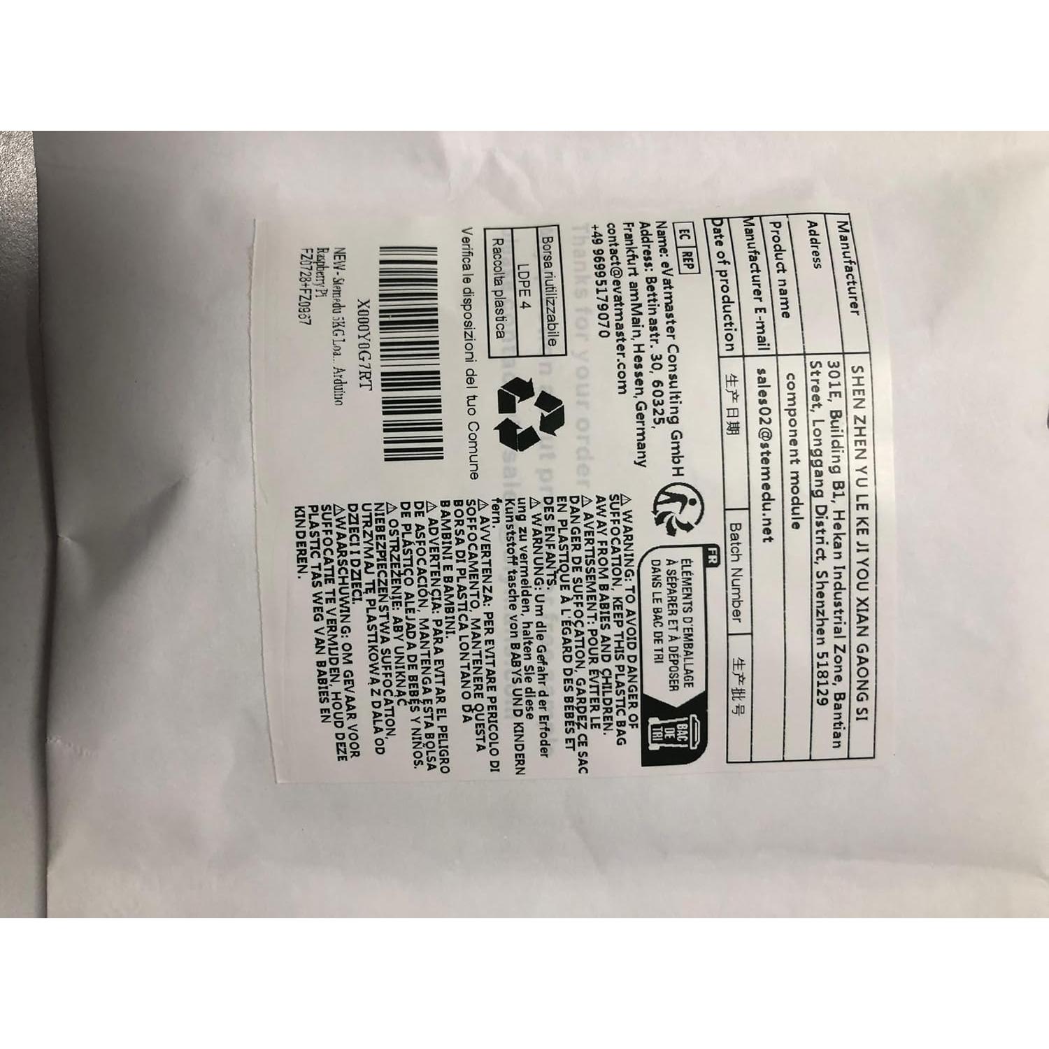 Motor de Caja de Engranajes DC TT Stemedu 3-6V 200RPM 4PCS