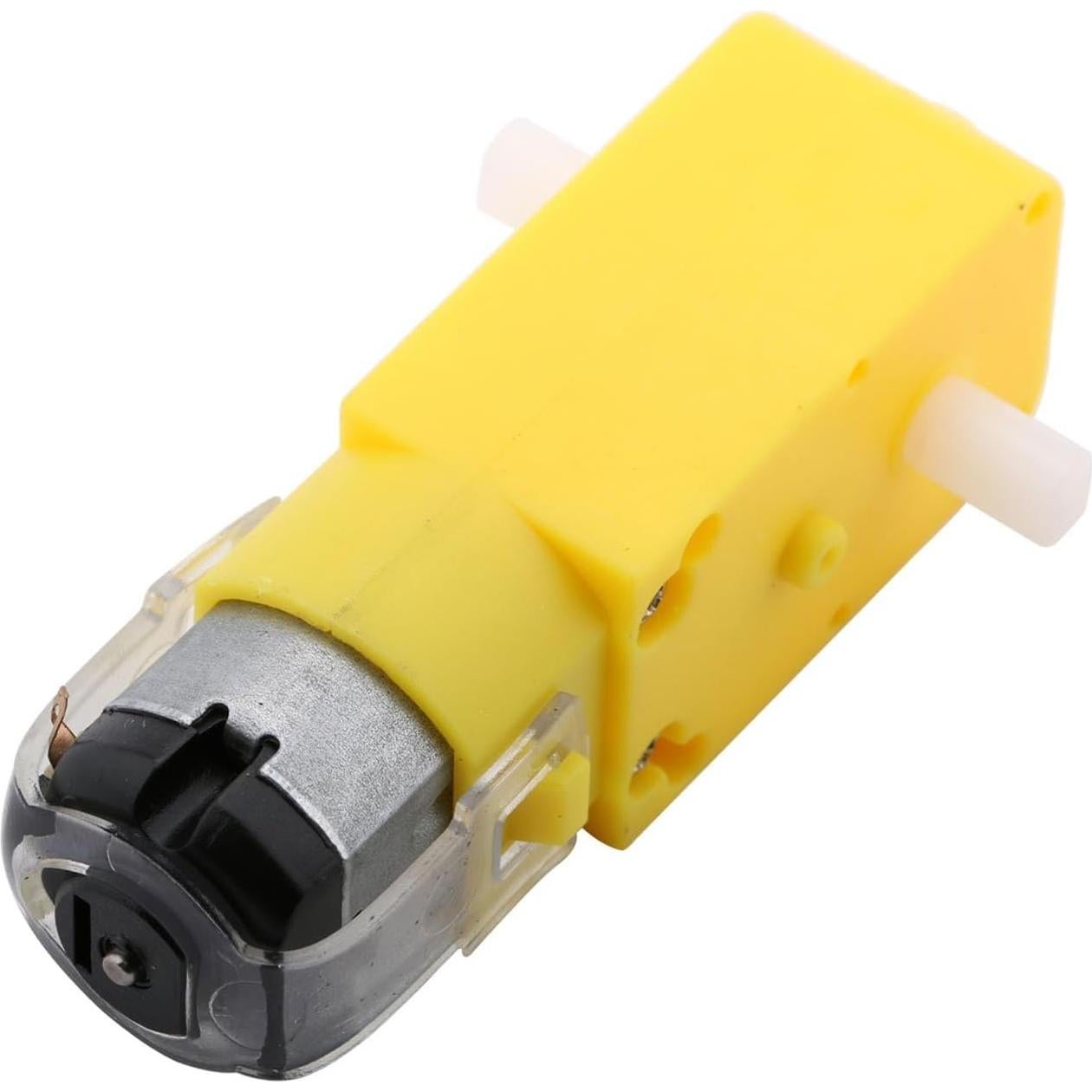 4 Motores con Engranaje DC 3V-12V Gebildet + 4 Ruedas Plásticas