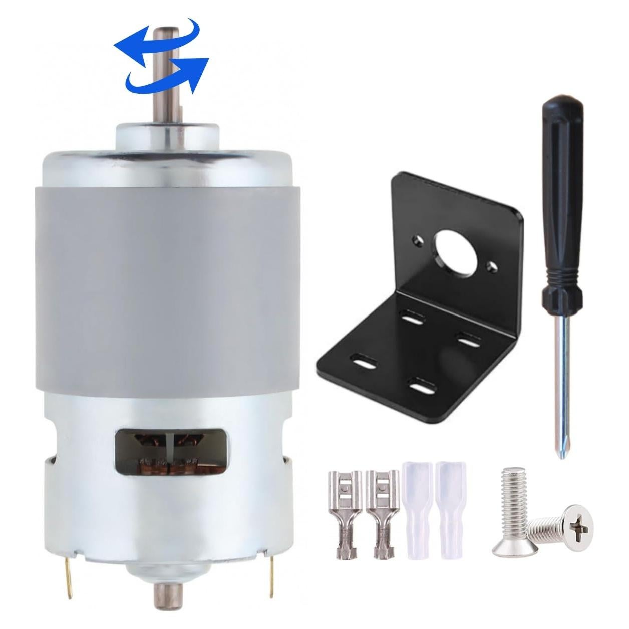 Motor DC 775 12V-24V 10000-20000 RPM Pulyyds