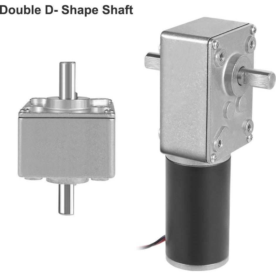 Motor de Engranaje Eléctrico Greartisan 12V 5RPM 15Kg.cm