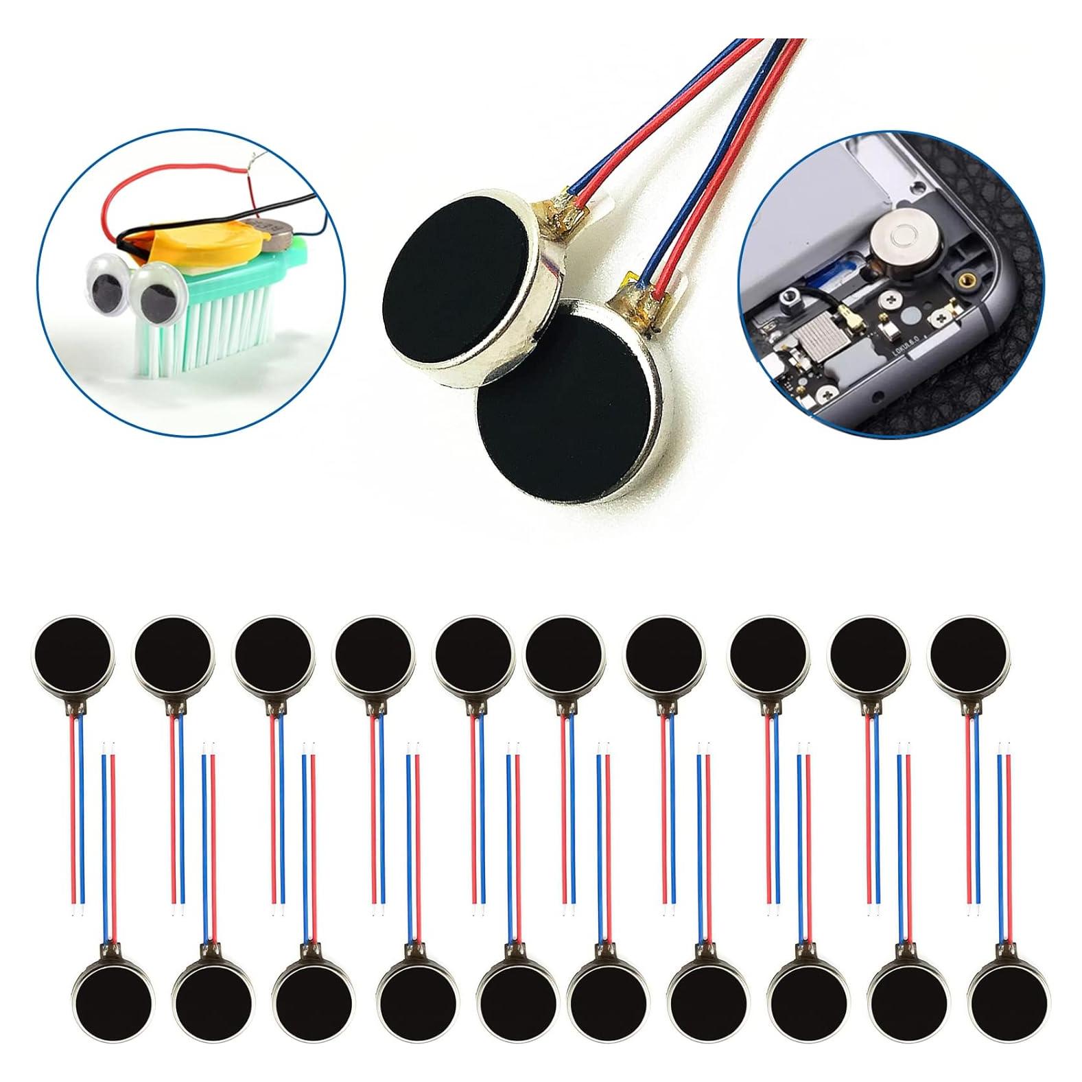 20 Motores de Vibración DC 3V Zard zoop 12000RPM 3cm