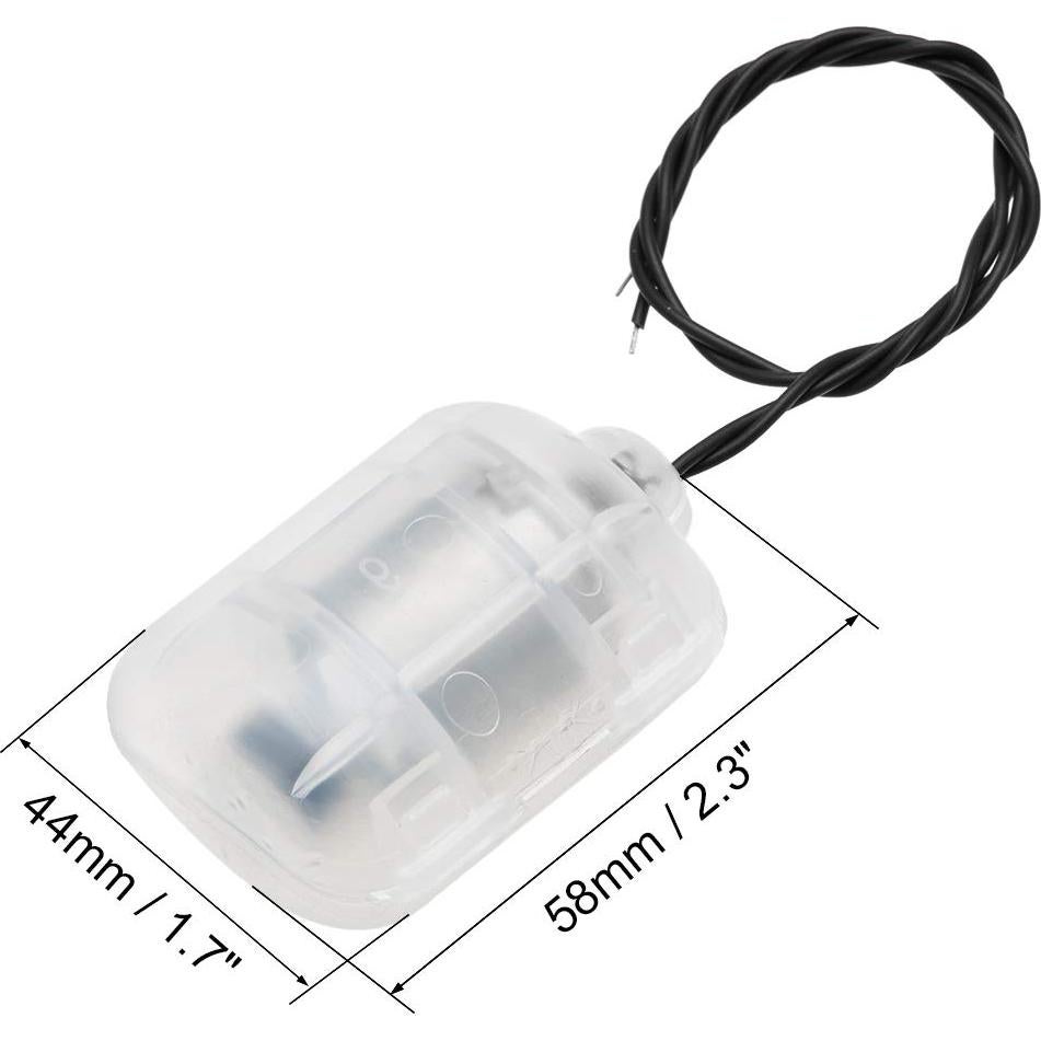 Motor Vibratorio uxcell DC 12V 4000RPM 58x44x30mm 2Pcs