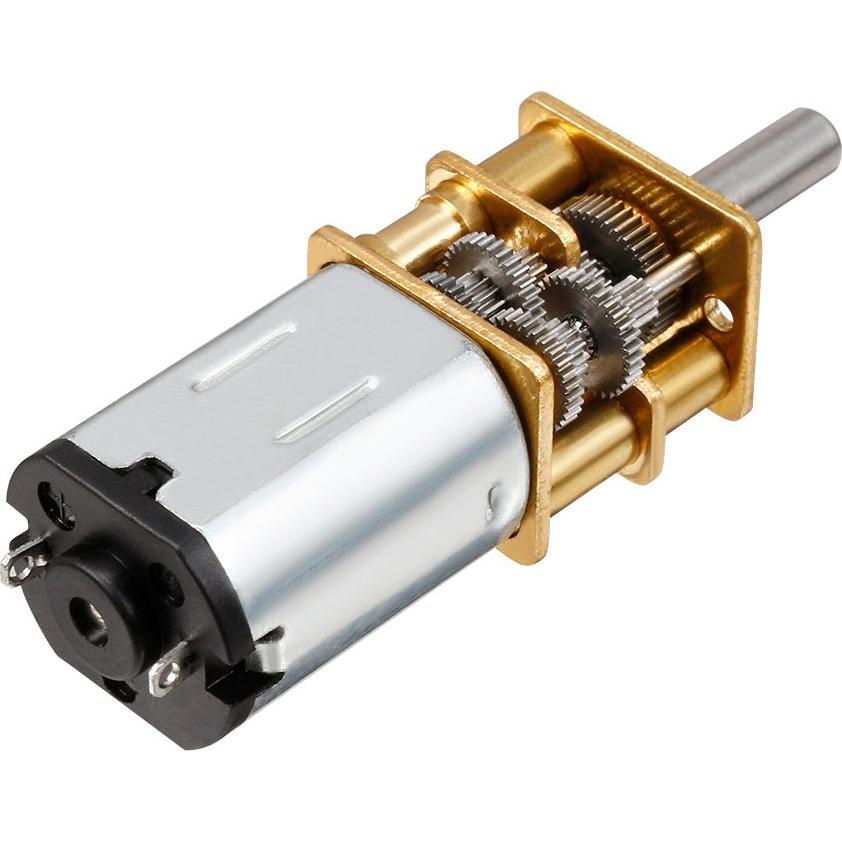 Motor de Engranaje DC 6V uxcell 10RPM Mini 12x12x9mm