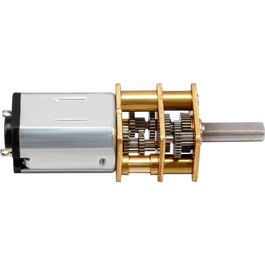 Motor de Engranaje DC 6V uxcell 10RPM Mini 12x12x9mm