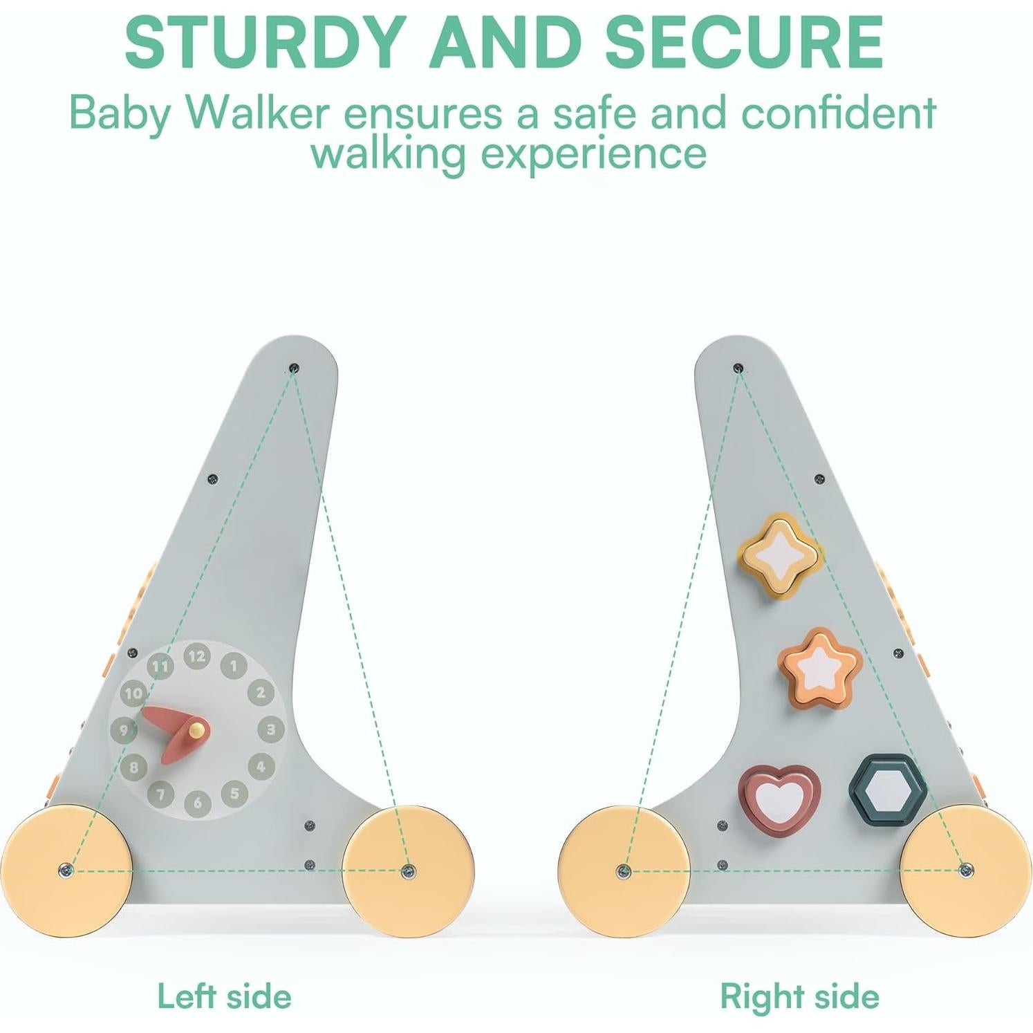 Andador de Madera ROBOTIME para Bebés Montessori 2.74 kg
