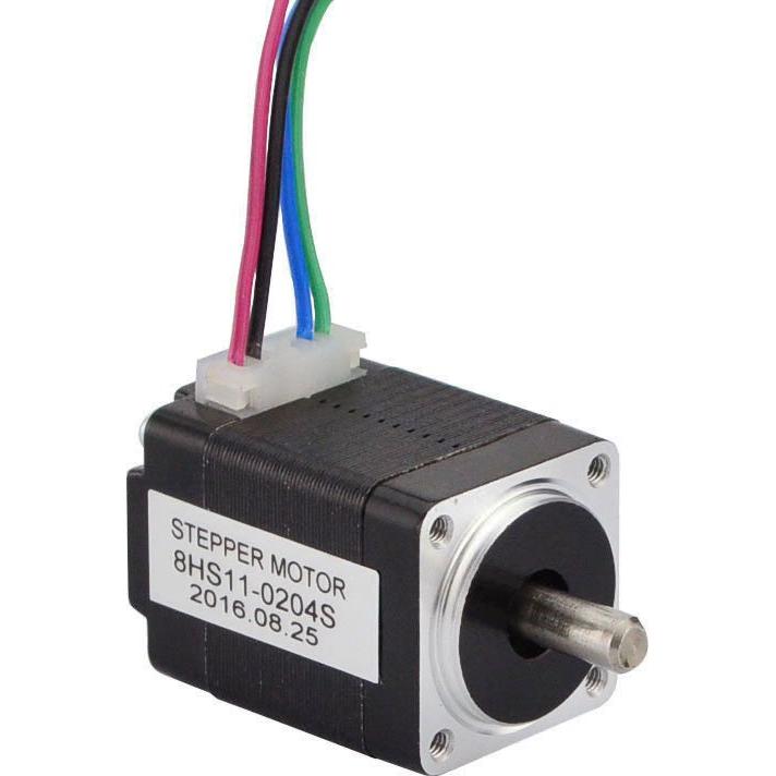 Motor Paso a Paso Nema 8 Bipolar 1.6Ncm 28mm 0.2A 4 Conectores