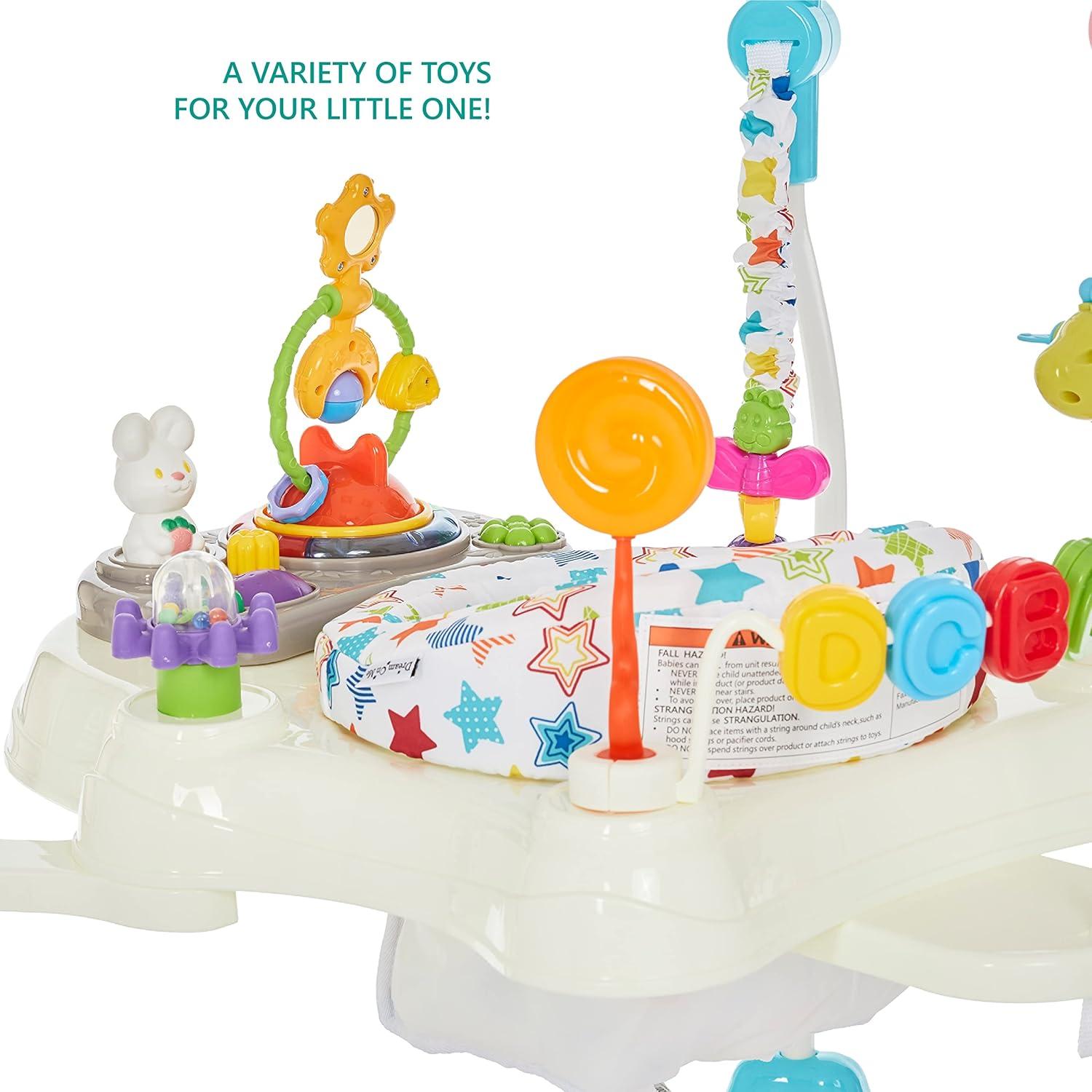 Centro de Actividades y Saltador Dream On Me Zany 2-en-1