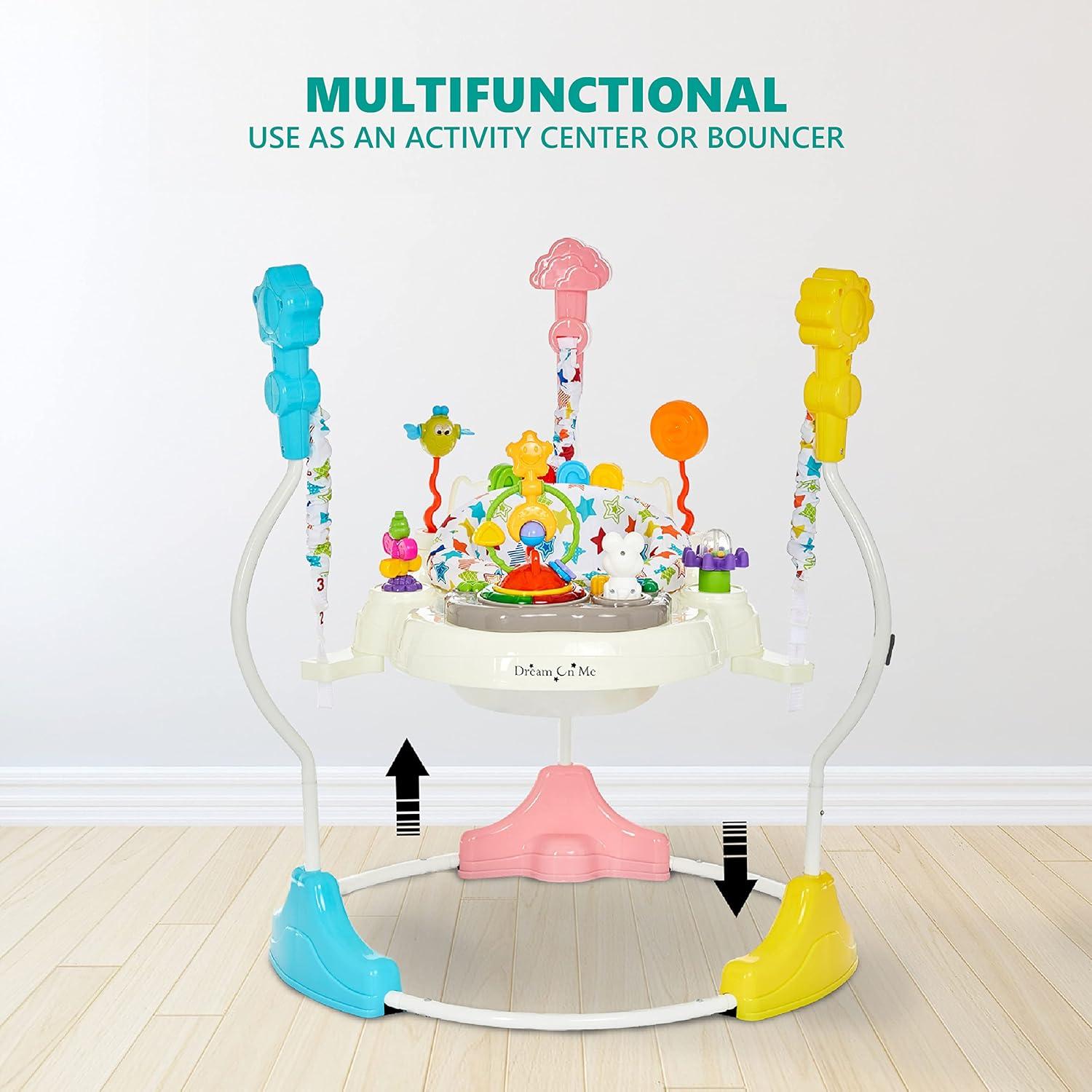 Centro de Actividades y Saltador Dream On Me Zany 2-en-1