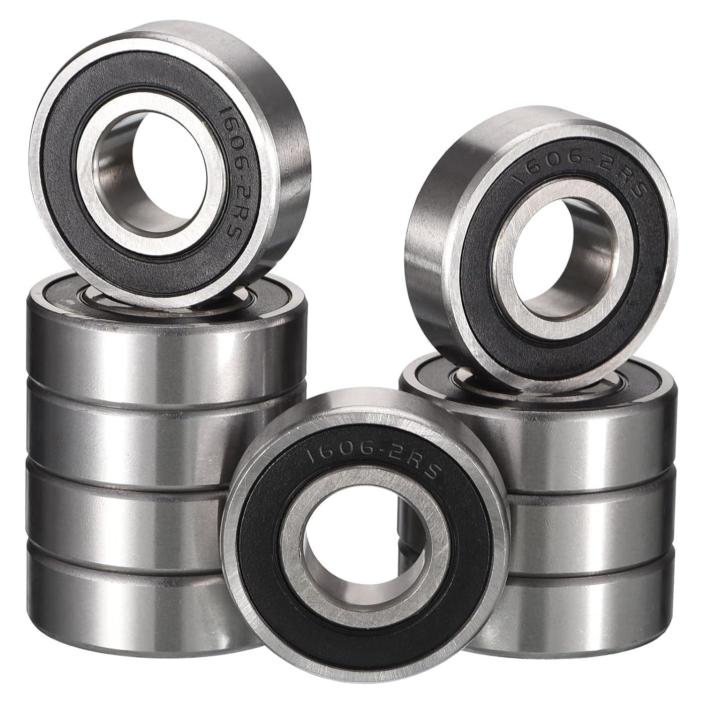 Rodamientos de Bolas 1606-2RS Hipicco 10pcs Miniatura