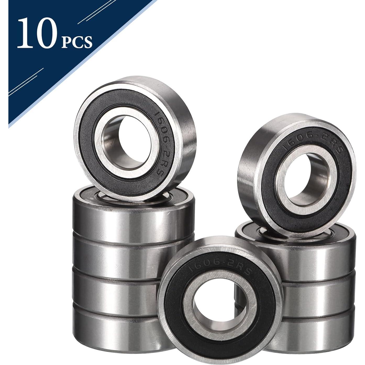 Rodamientos de Bolas 1606-2RS Hipicco 10pcs Miniatura