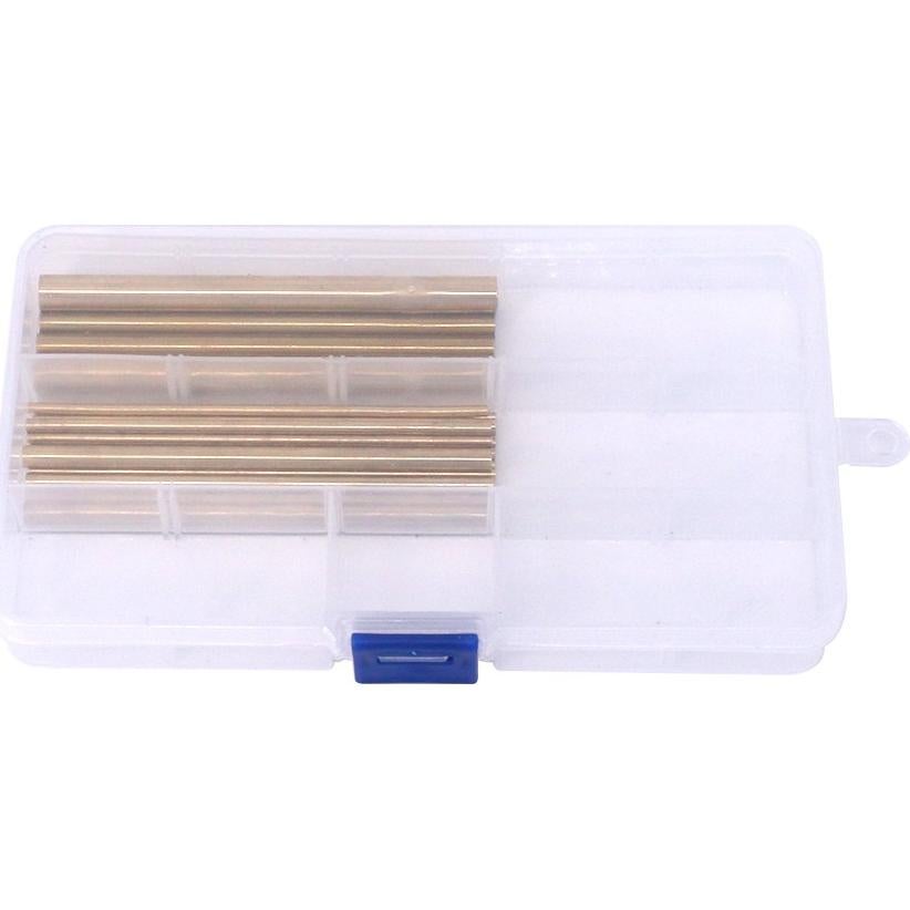 Kit de Varillas de Latón Swpeet 18 Piezas 2-8mm 100mm