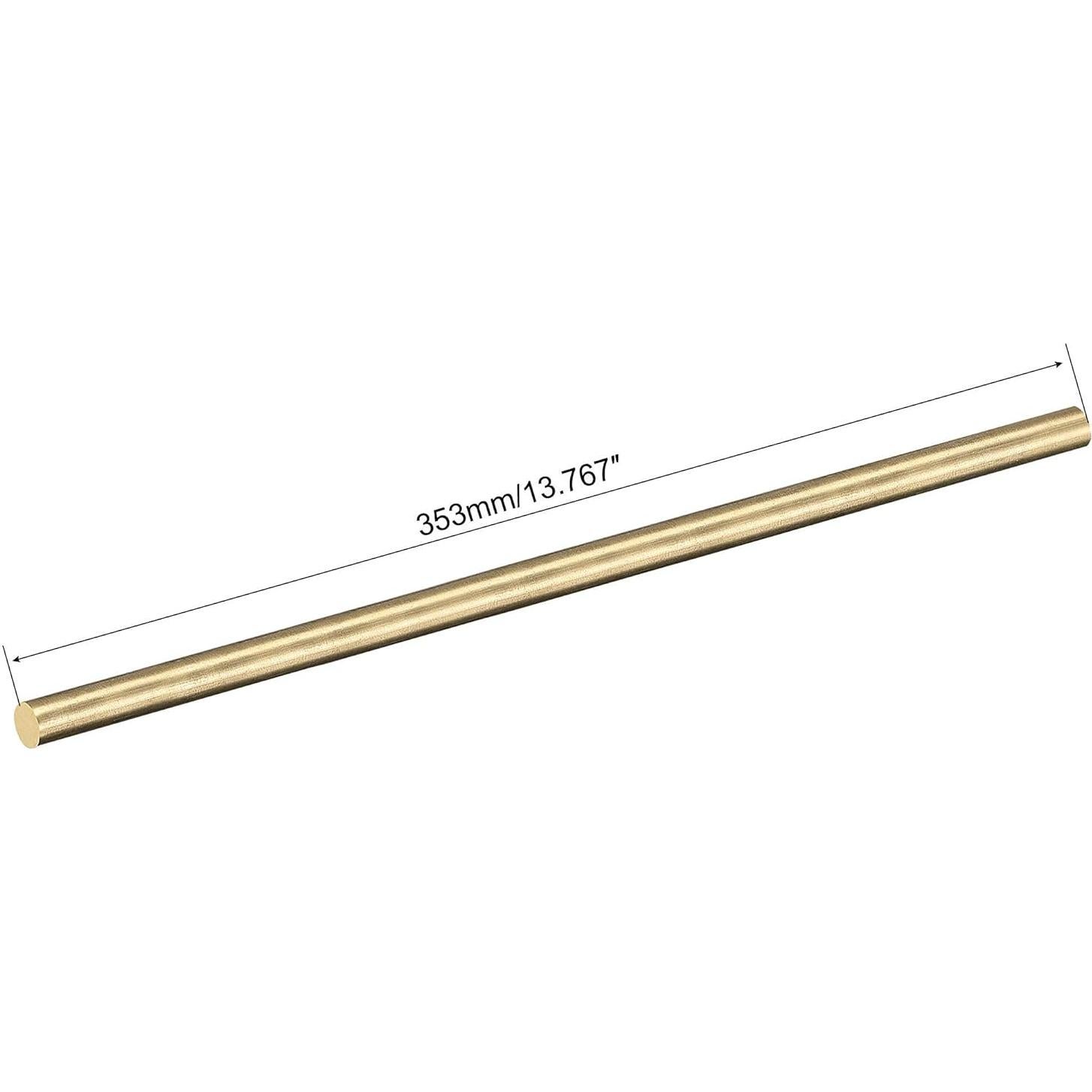 Barra Redonda de Latón uxcell 5mm x 350mm para Modelismo