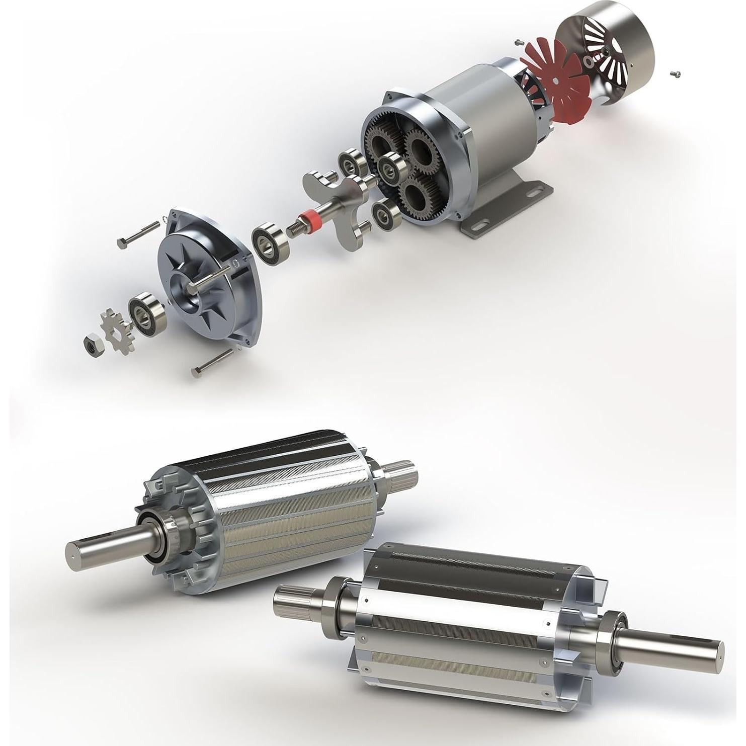 Rodamientos de Bolas MR63ZZ uxcell Doble Sellados 3x6x2.5mm