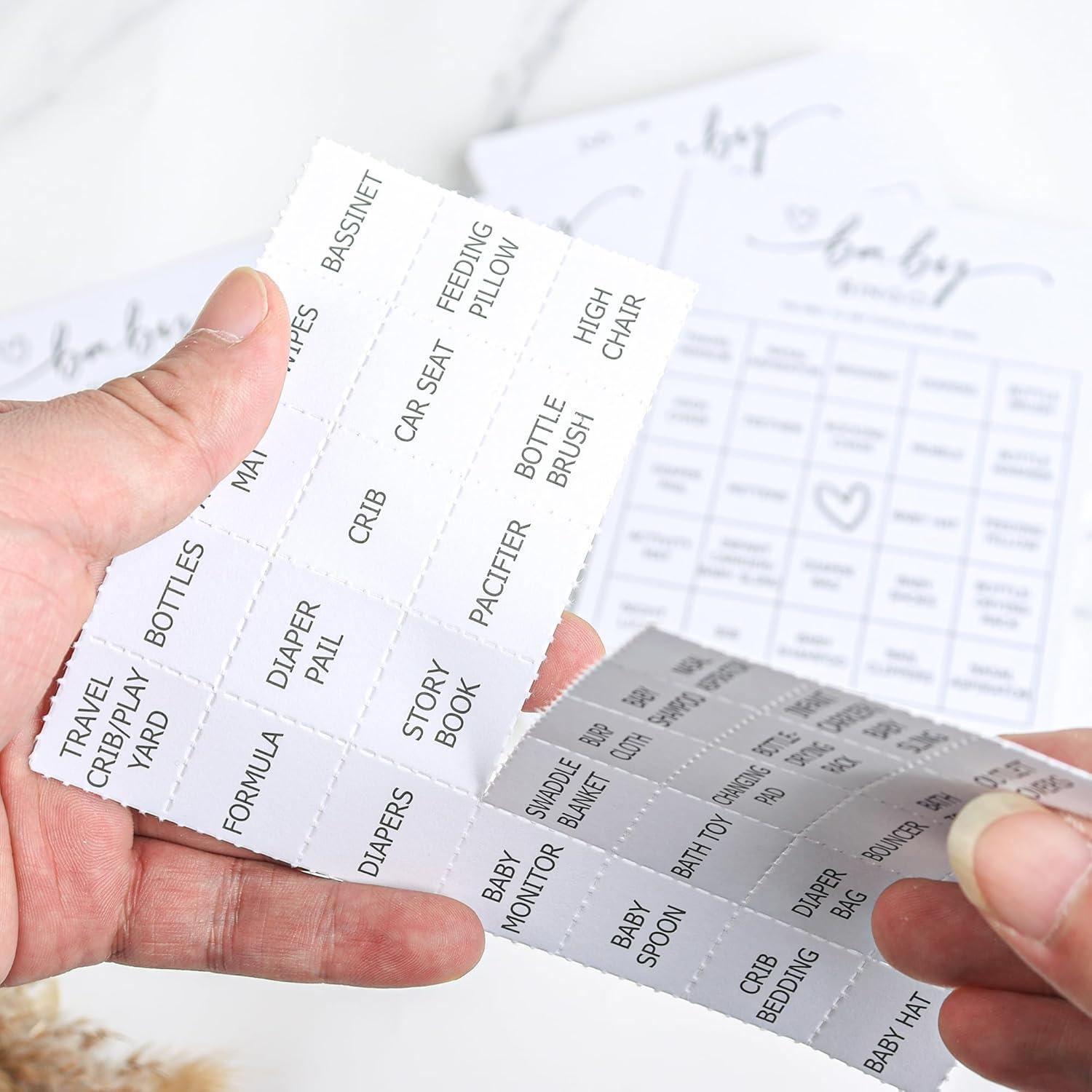 Juego de Bingo para Bebés All Ewired Up - 50 Tarjetas Únicas